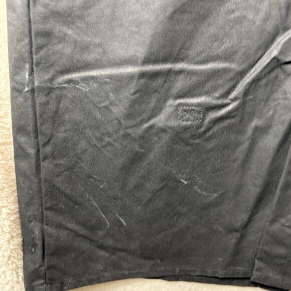 Outback Trading Co Bush Trader Duster Coat Black Medium Waxed Oilskin Western - Picture 8 of 15